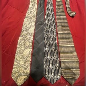 4 Ties for the price of one !